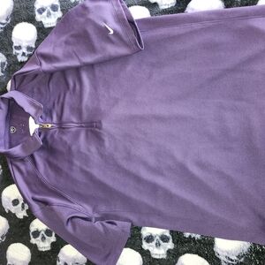 Purple Nike Polo Shirt